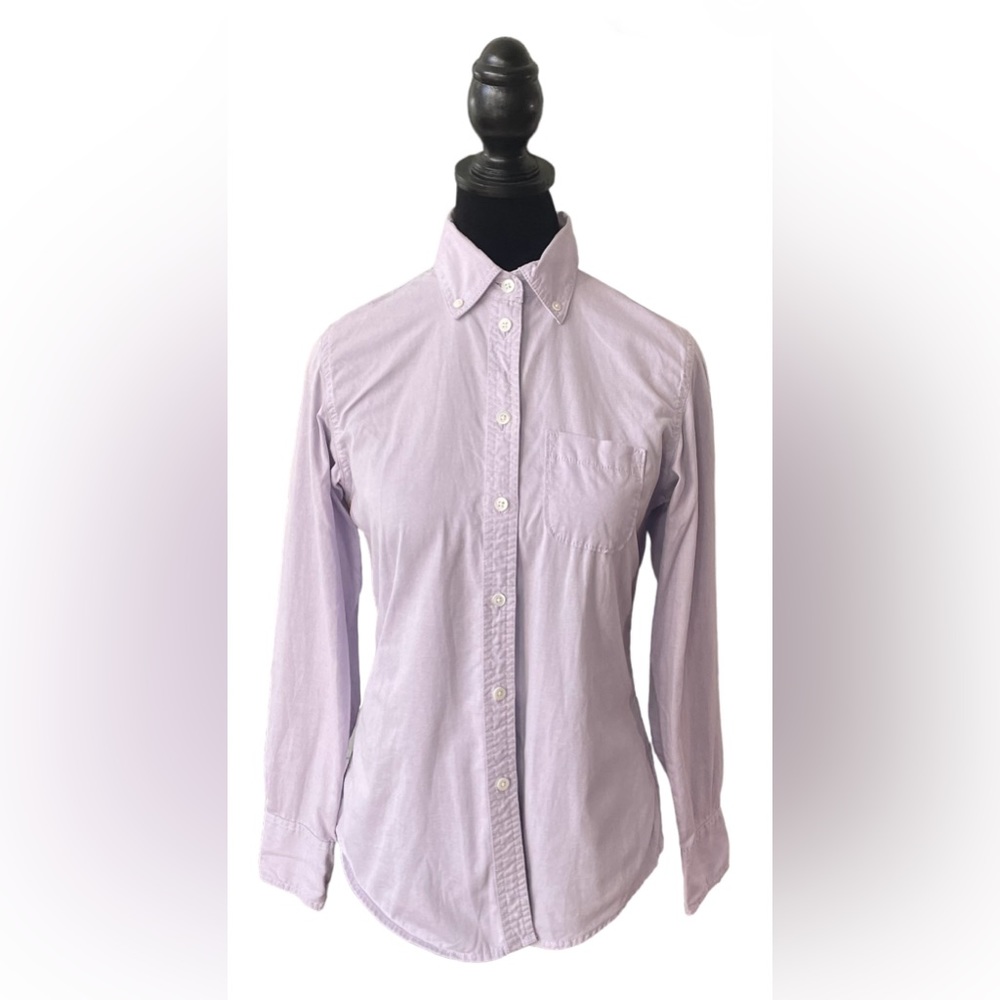 Gap: Purple Button Down Shirt 100% Cotton